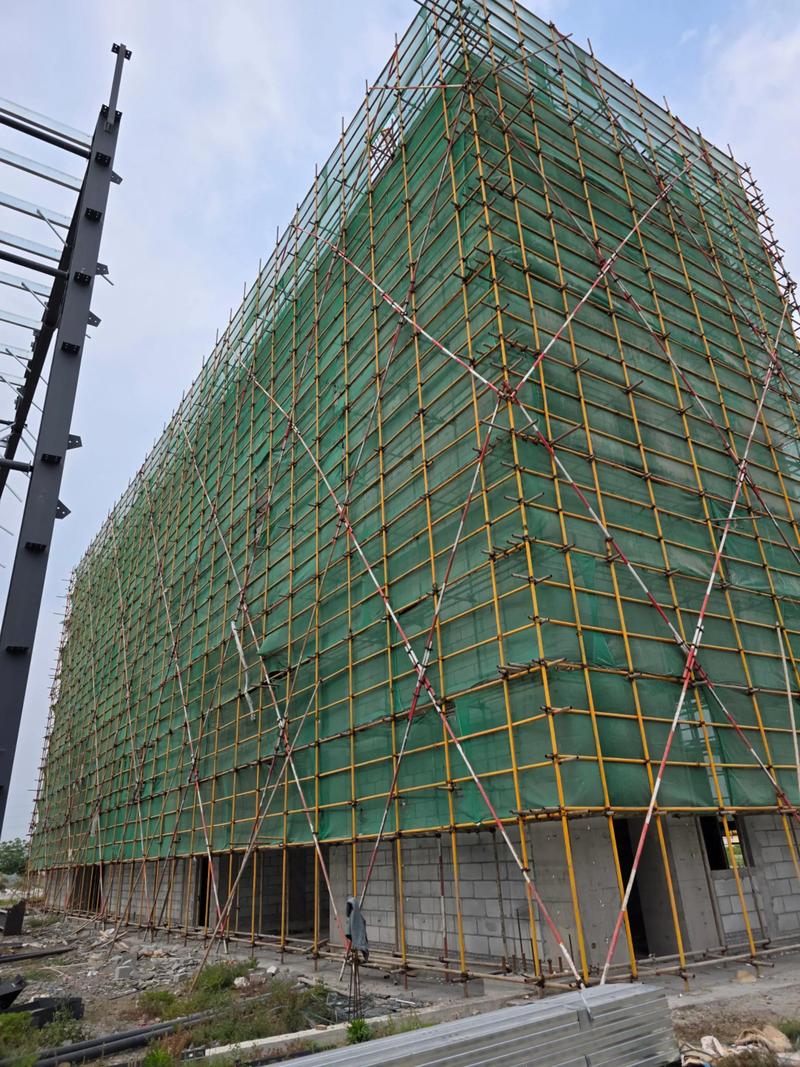 日新月異，新工廠一期施工現場實拍——鋼結構工程紀實